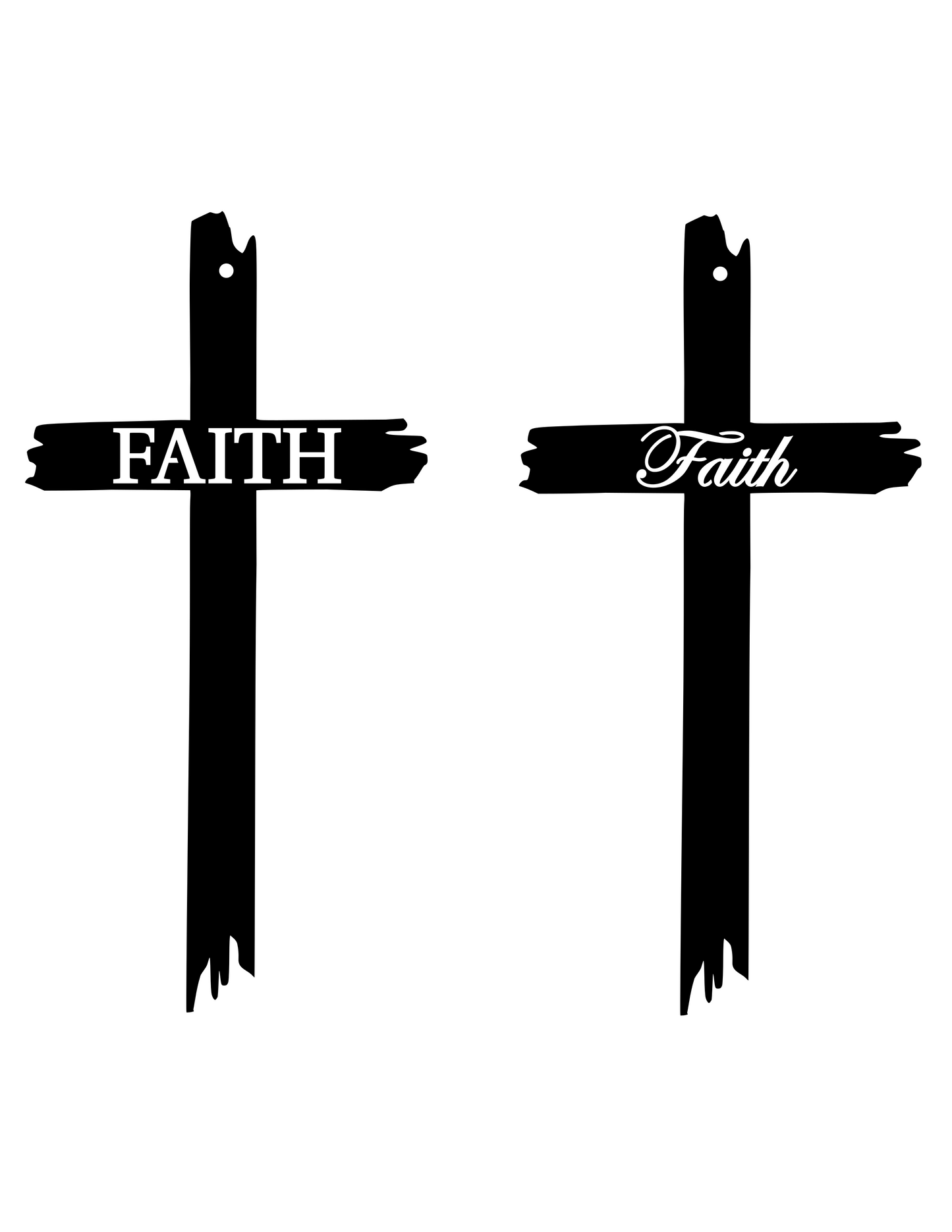 z- Custom Metal Sign - FAITH