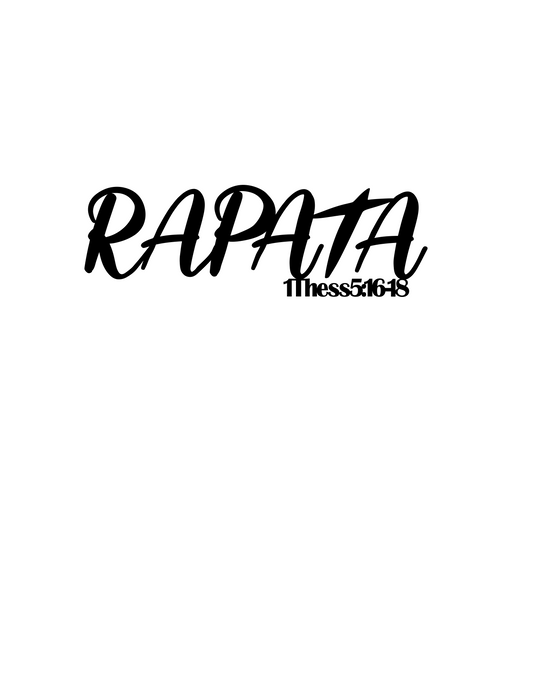 z- Custom Metal Sign - RAPATA