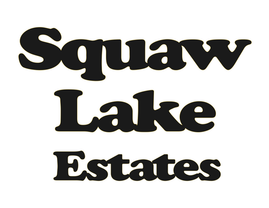 z- Custom Metal Sign - Squaw Lake Estates