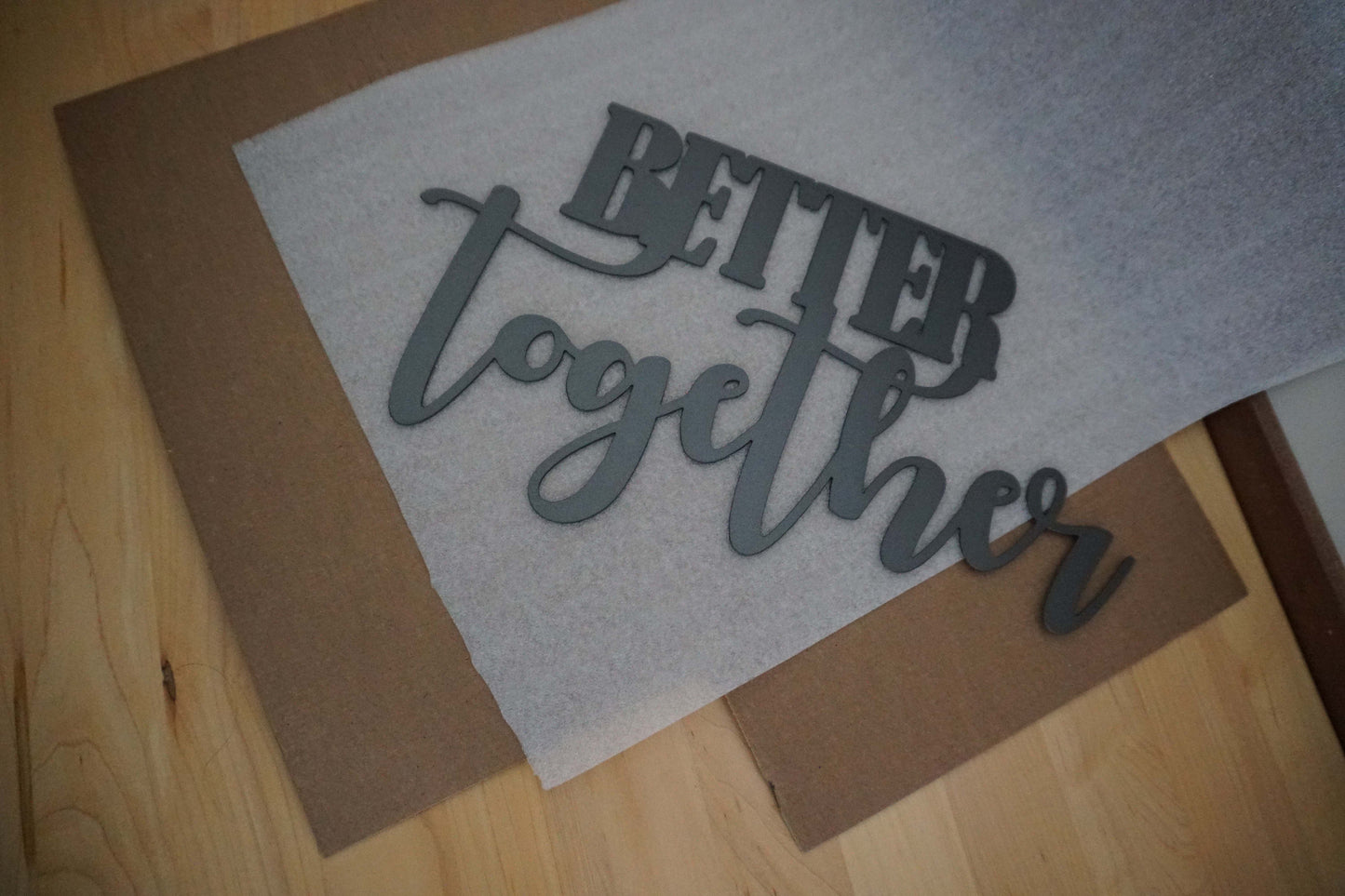 Better Together Metal Sign