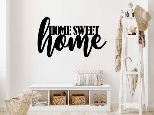 Home Sweet Home Metal Sign