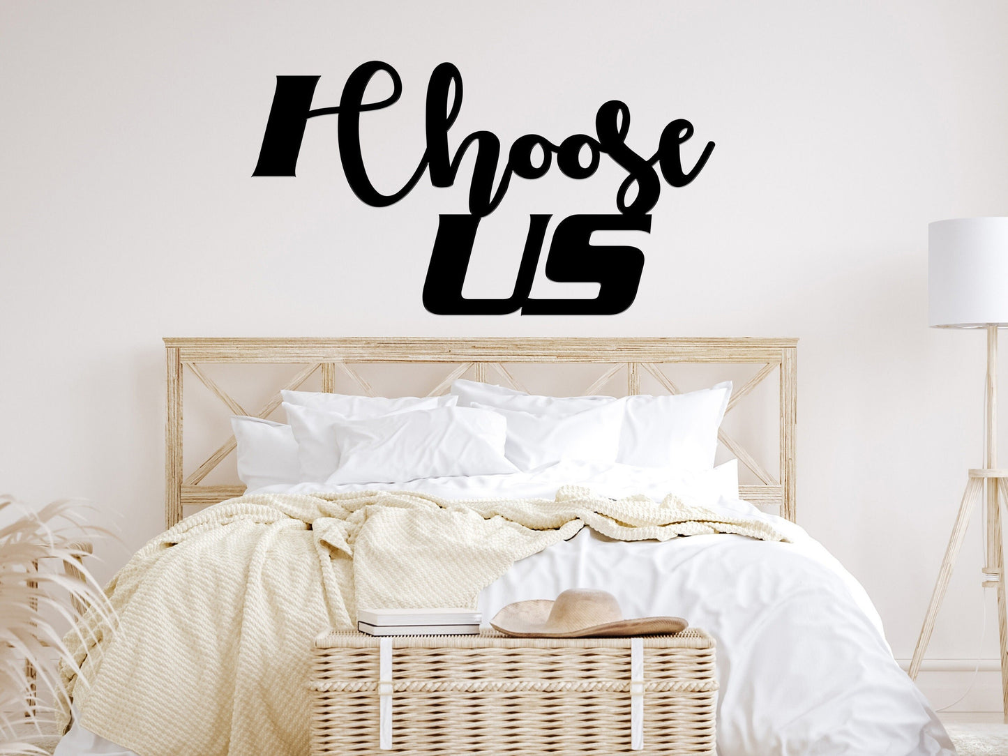 I Choose Us Metal Sign